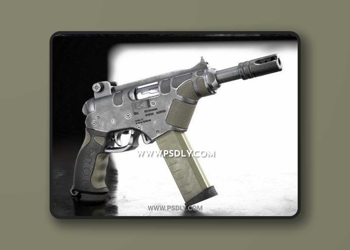 PDW SMG 3D Models