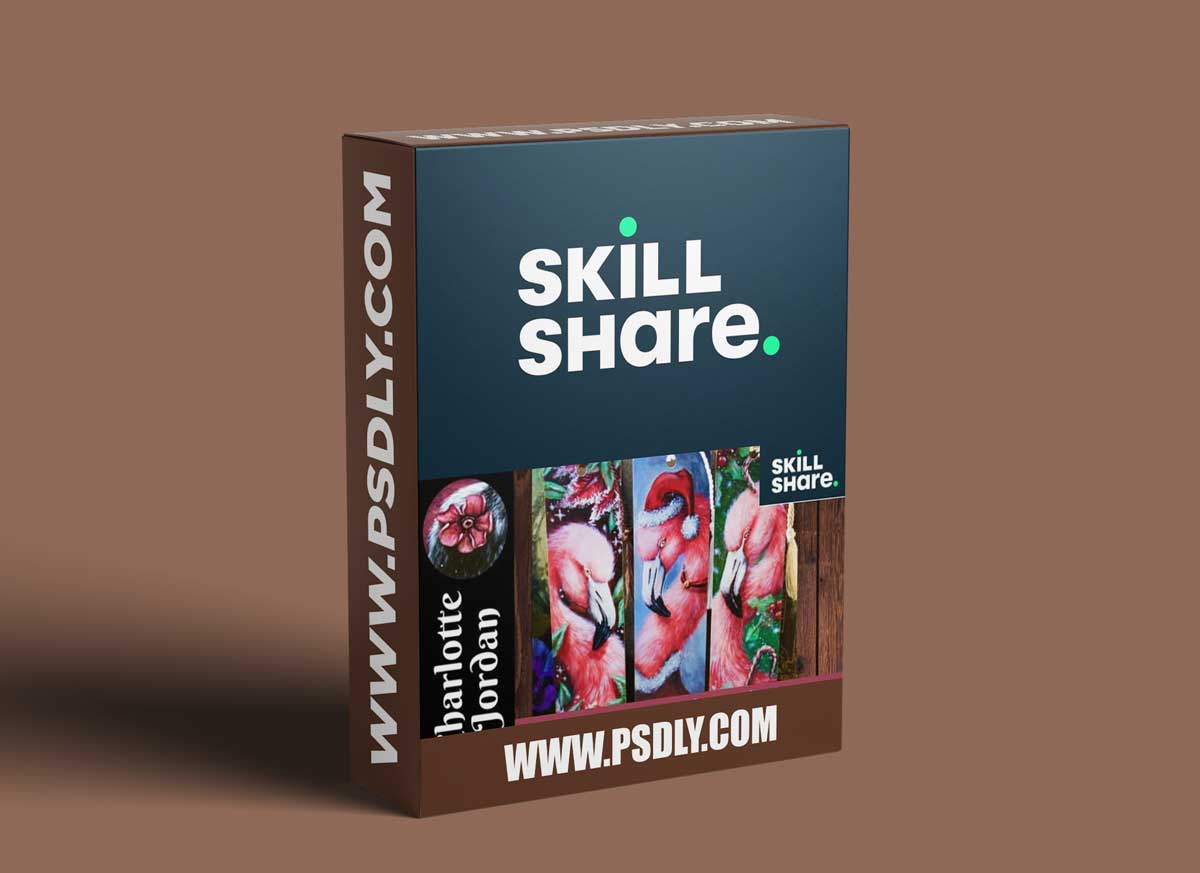 Paint a Festive Flamingo Bookmark Designs| Paint Designs for Bookmarks