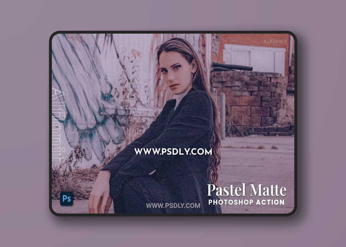 Pastel Matte Photoshop Action