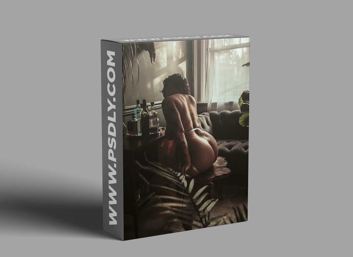 Patreon - Misty Moss - Behind The Scenes Boudoir Self Portrait