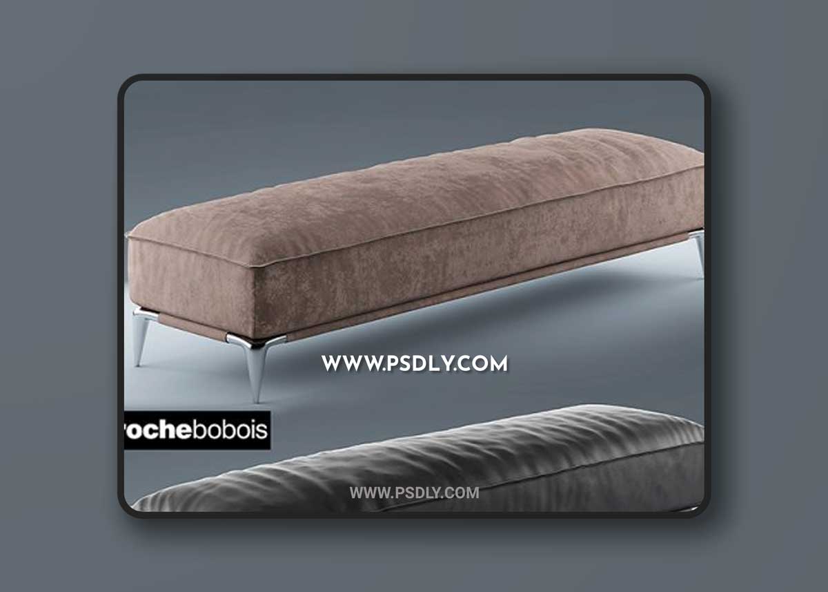 Poof rochebobois POUF RECTANGULAIRE ELLICA