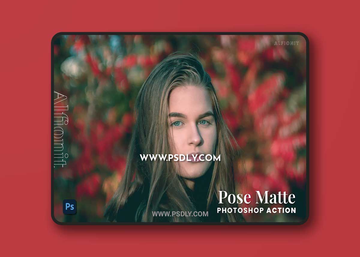 Pose Matte Photoshop Action