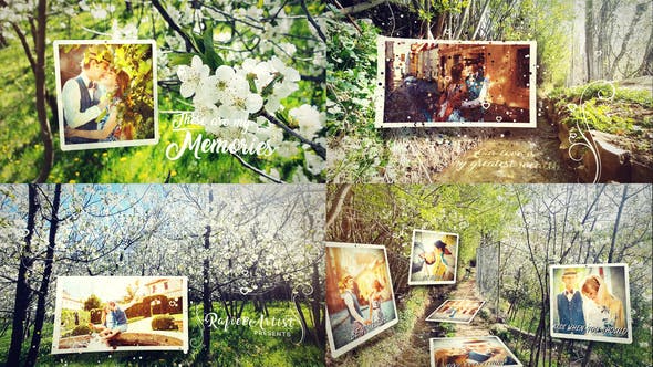 Videohive Spring Lovely Wedding Photo Slide 31789980