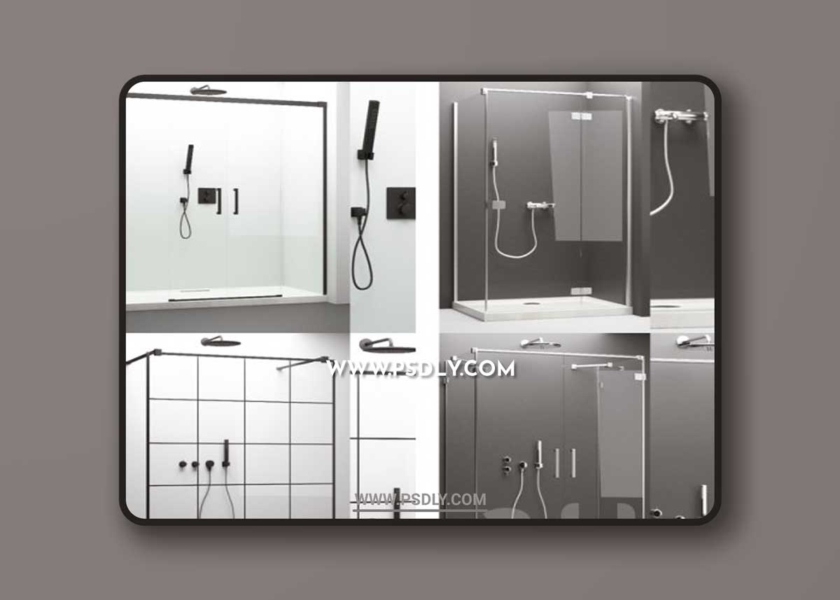 Radaway shower set and Grohe appliances