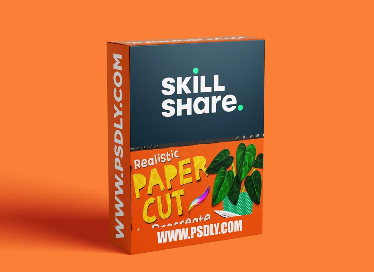 Realistic Paper Cut Illustrations in Procreate