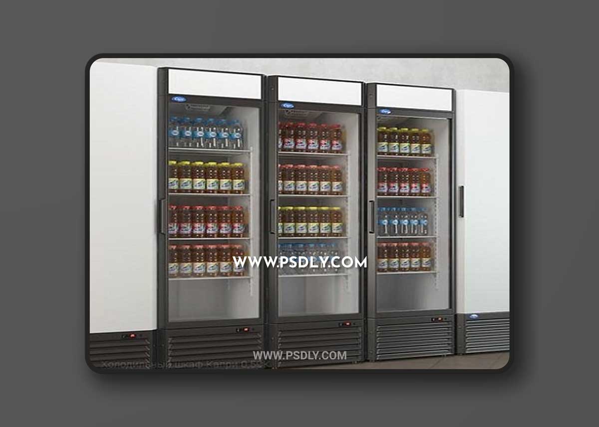 Refrigerator Capri 3D Models