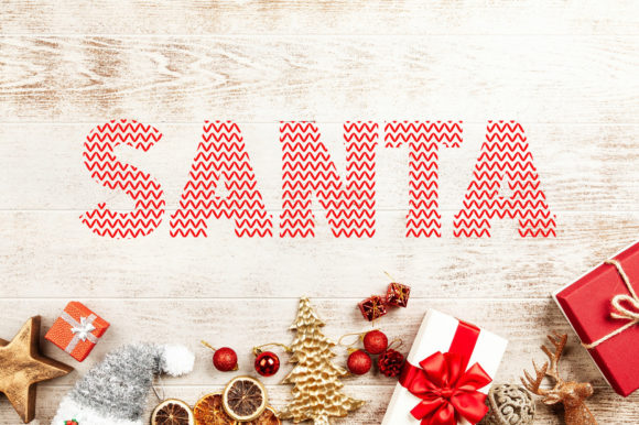 Santa Ugly Sweater Font