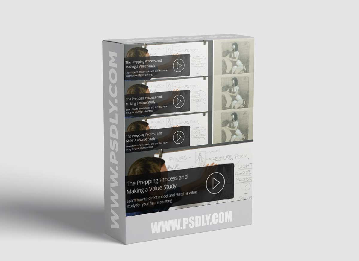 Setting Up a Female Model and Creating a Value Study with Joseph Todorovitch