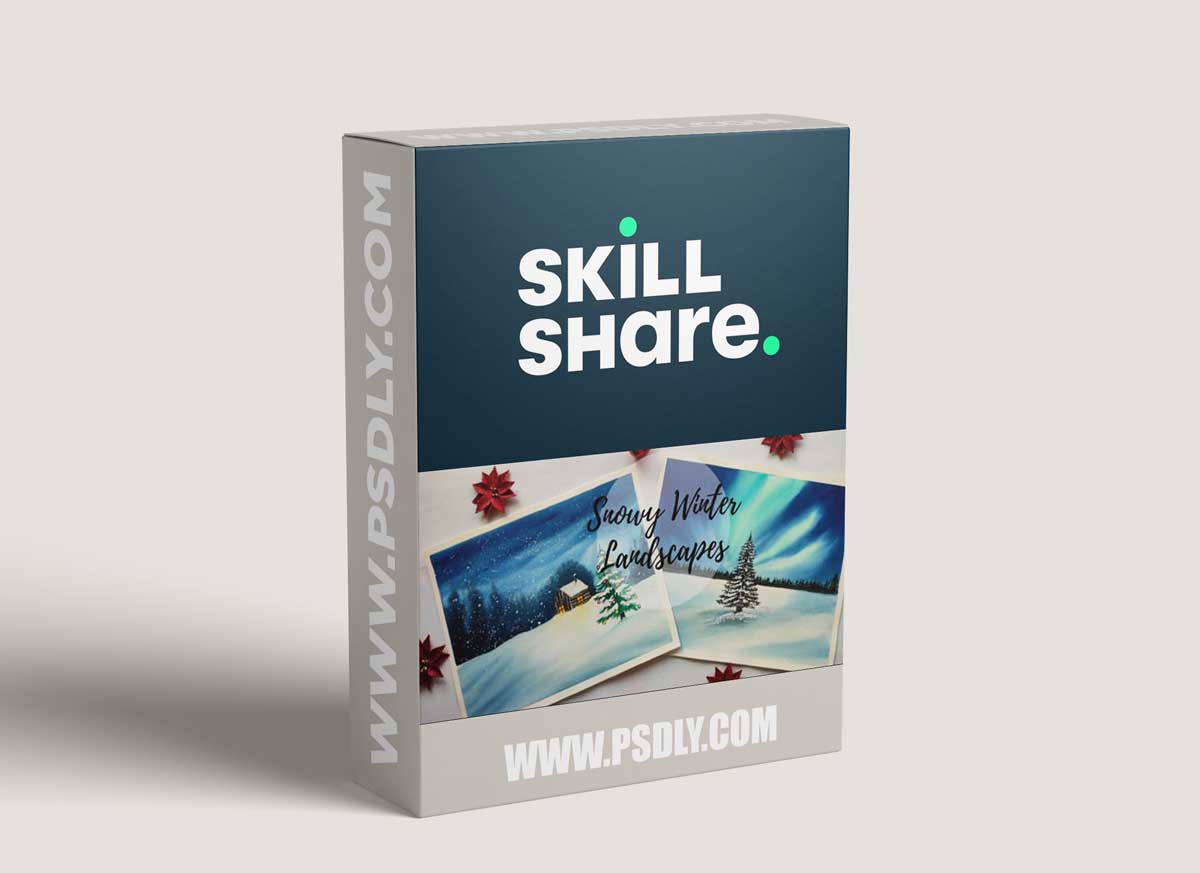 Snowy Winter Landscapes-Using Watercolors