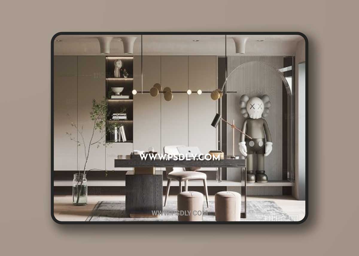 Study Room 915459 3D Models