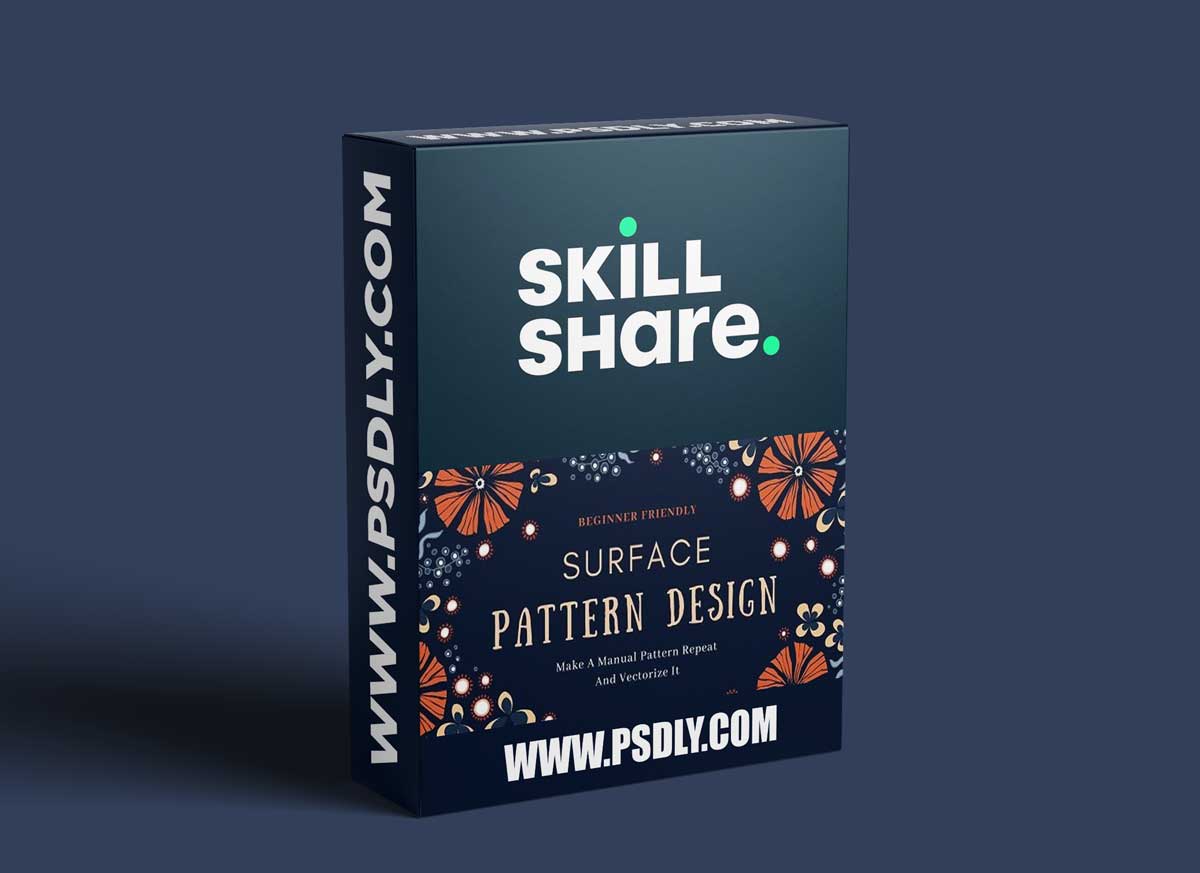 Surface Pattern Design: Make A Manual Pattern Repeat And Digitize It In Adobe Illustrator