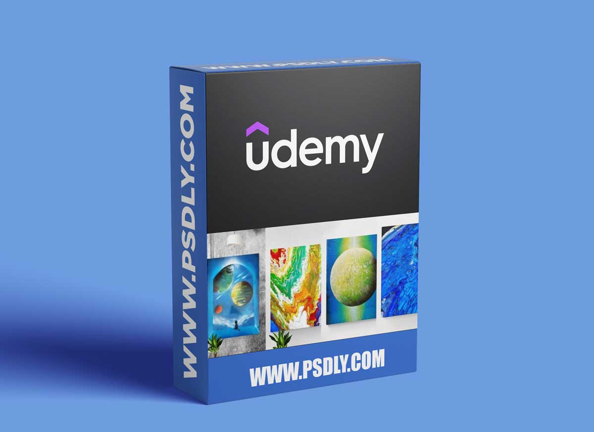 The Ultimate Painting Course -Abstract-Acrylic-Spray Art-