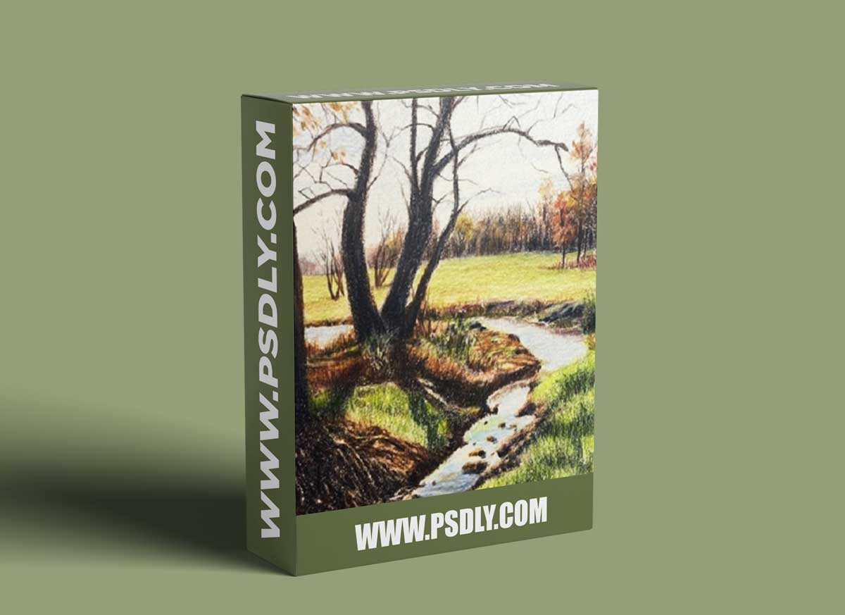 The Virtual Instructor - Landscape with Colored Pencils