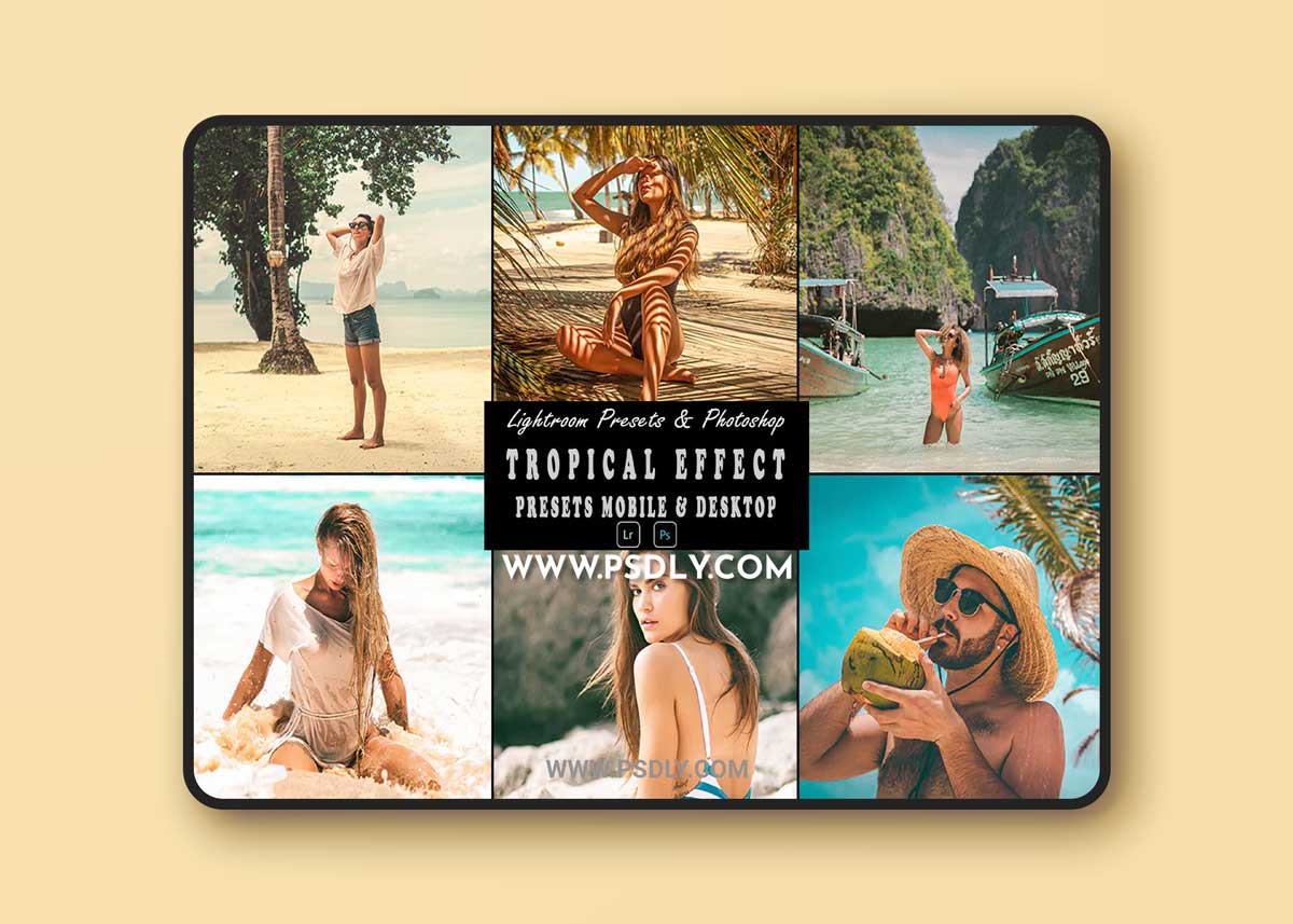 Tropical Effect Presets Mobile & Desktop