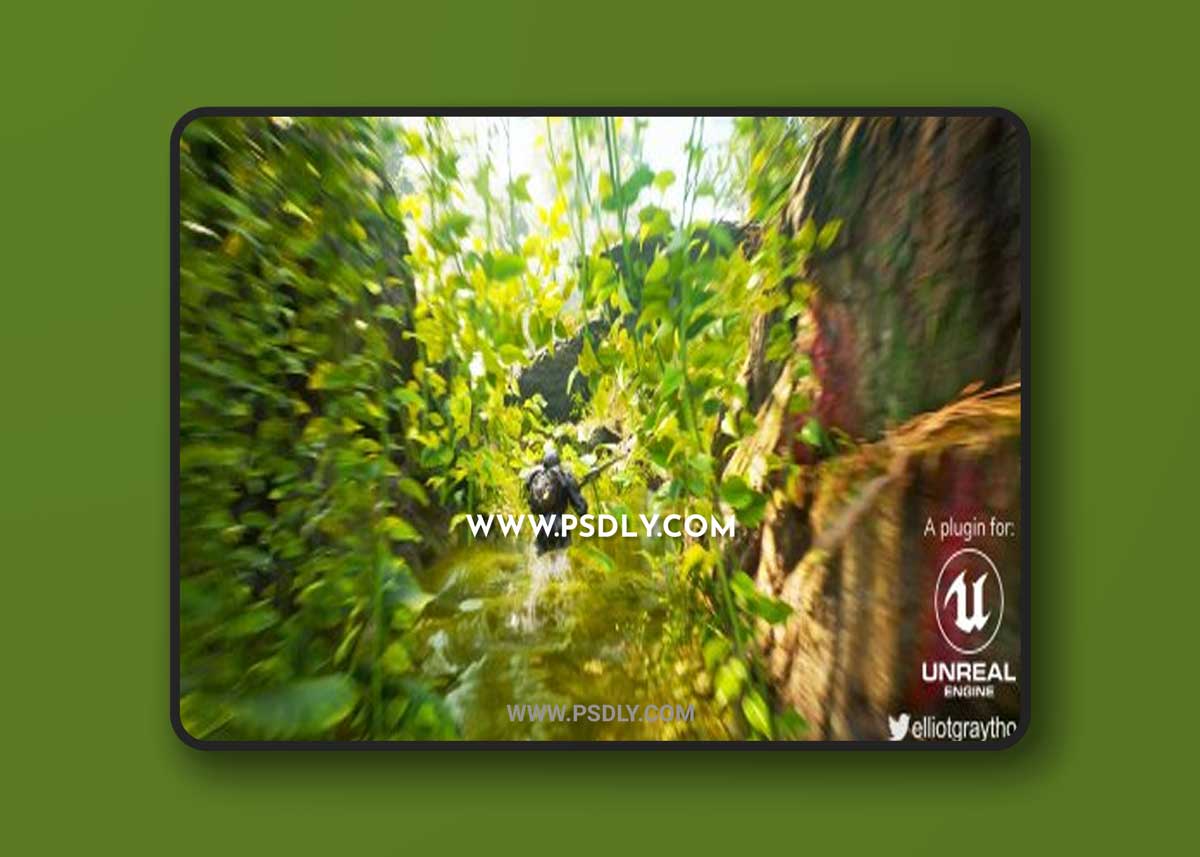 Unreal Engine - UIPF - Unified Interactive Physical Foliage