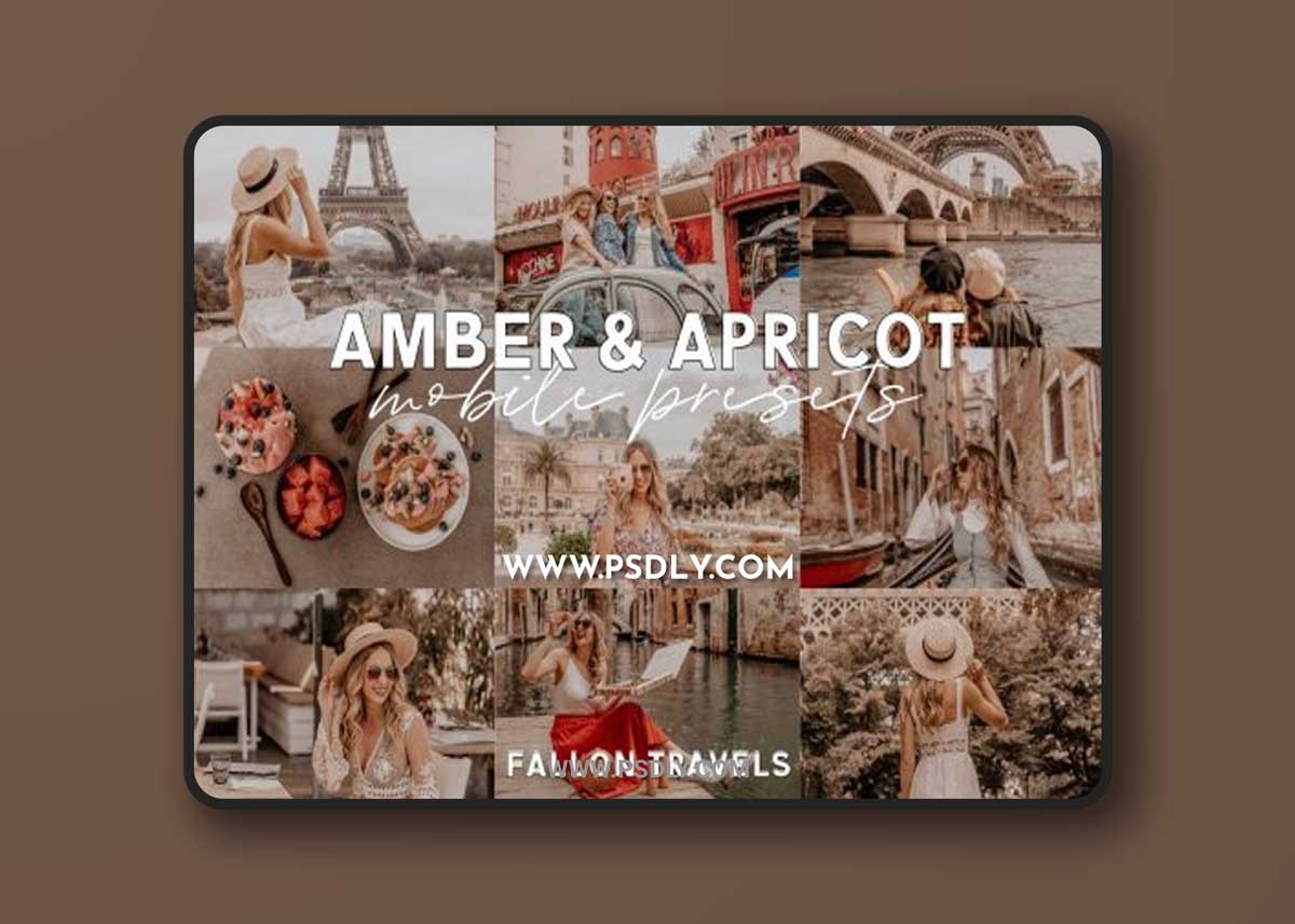 Warm Amber Mobile Presets