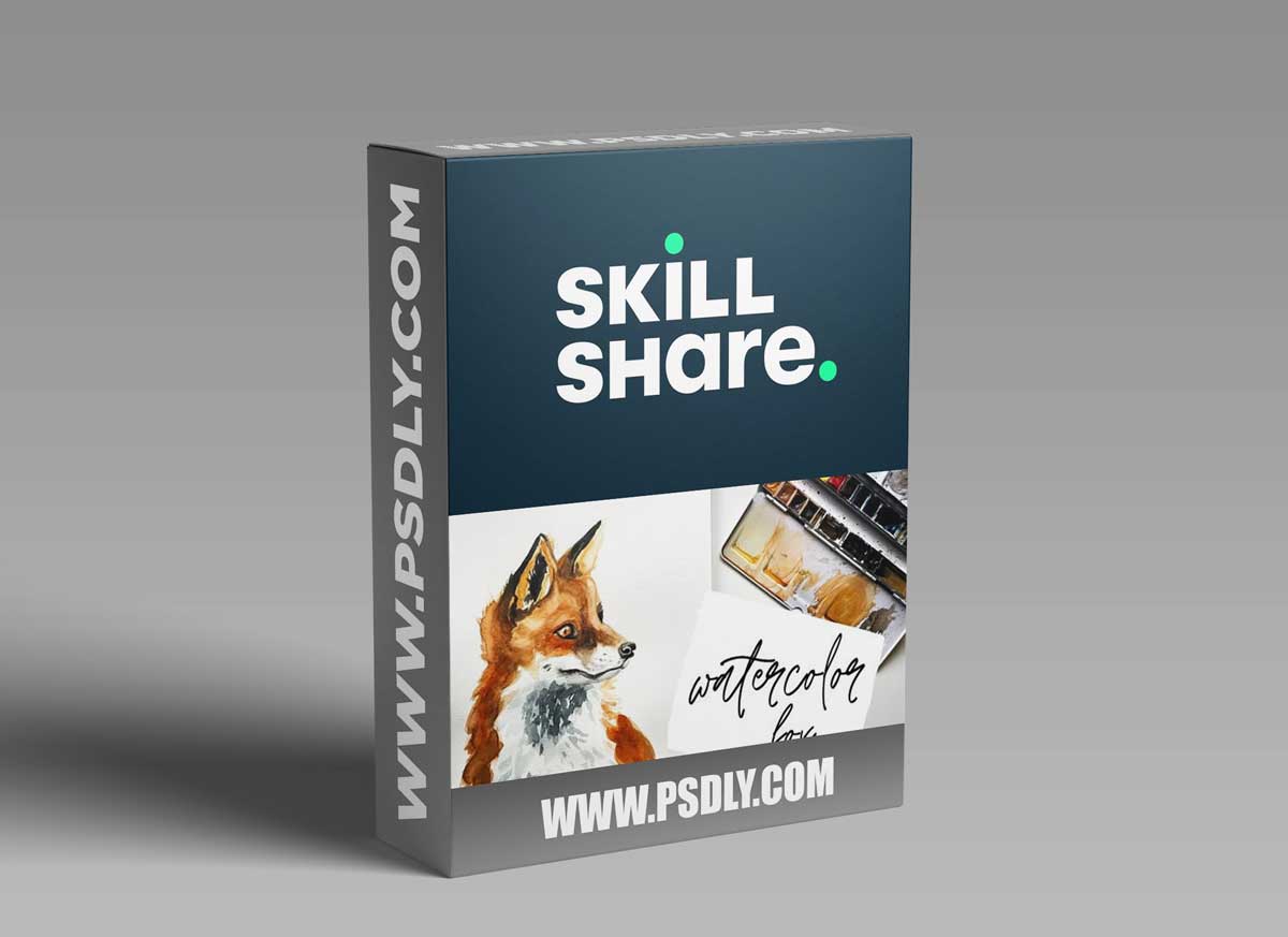 Watercolor Fox - A Loose And Expressive Watercolor Tutorial