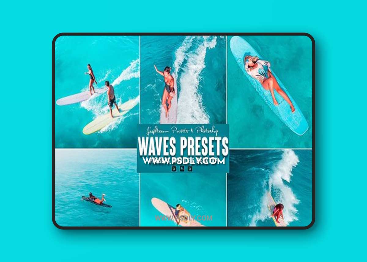 Waves Presets Photoshop Action & Lightrom Presets