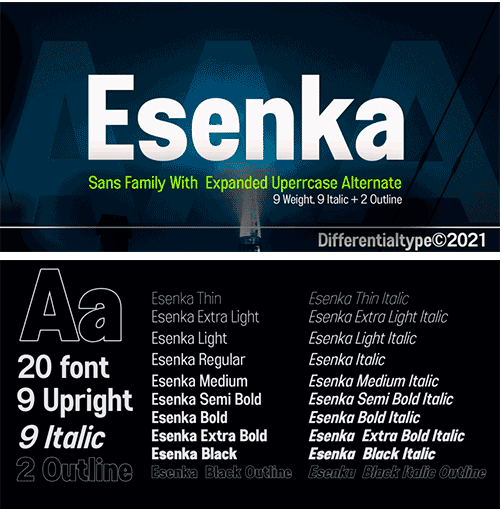 Esenka Font Family
