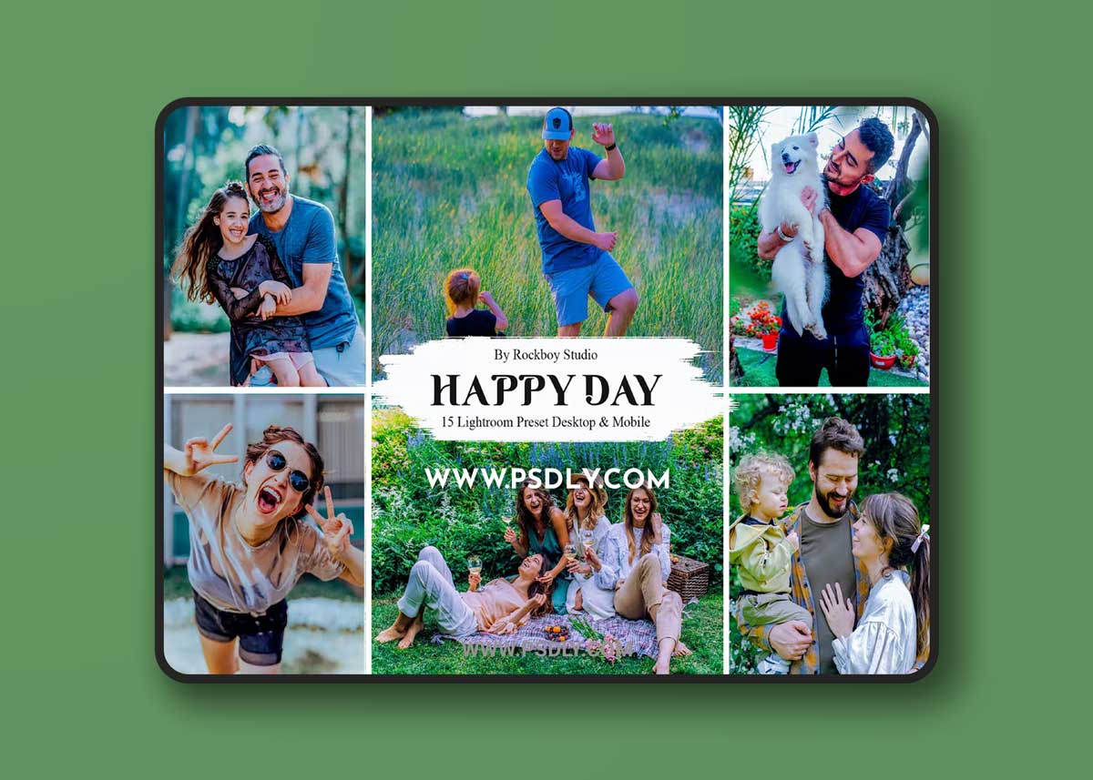 15 Happy Day Lightroom Presets