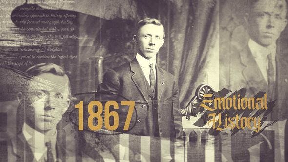 Videohive Historical Slideshow 35763001