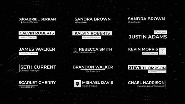 Videohive Minimal Lower Thirds | After Effects 35492855