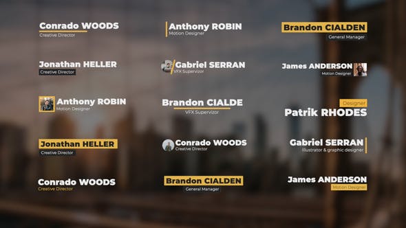 Videohive Simple Lower Thirds | After Effects 35493035