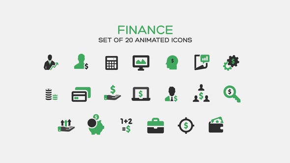 Videohive Finance Icons 35554585