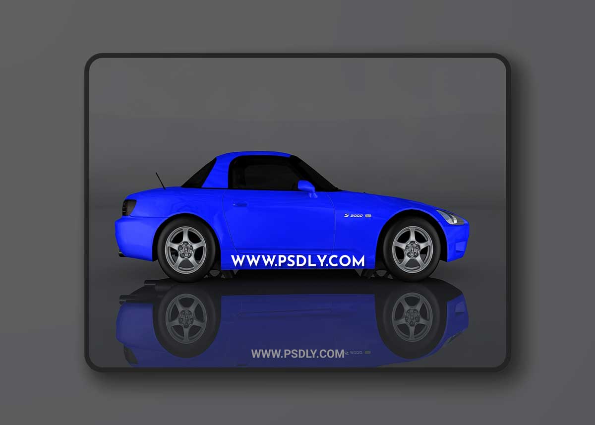 2003 Honda S2000 3d model Model o175659