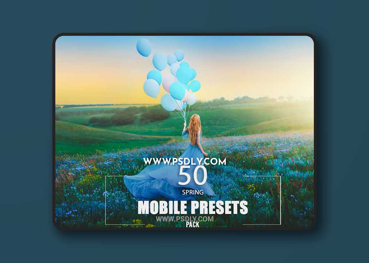 50 Spring Mobile Presets Pack C4KBF4G