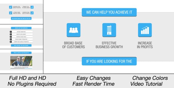 Videohive Clean Minimal Promo 8046459