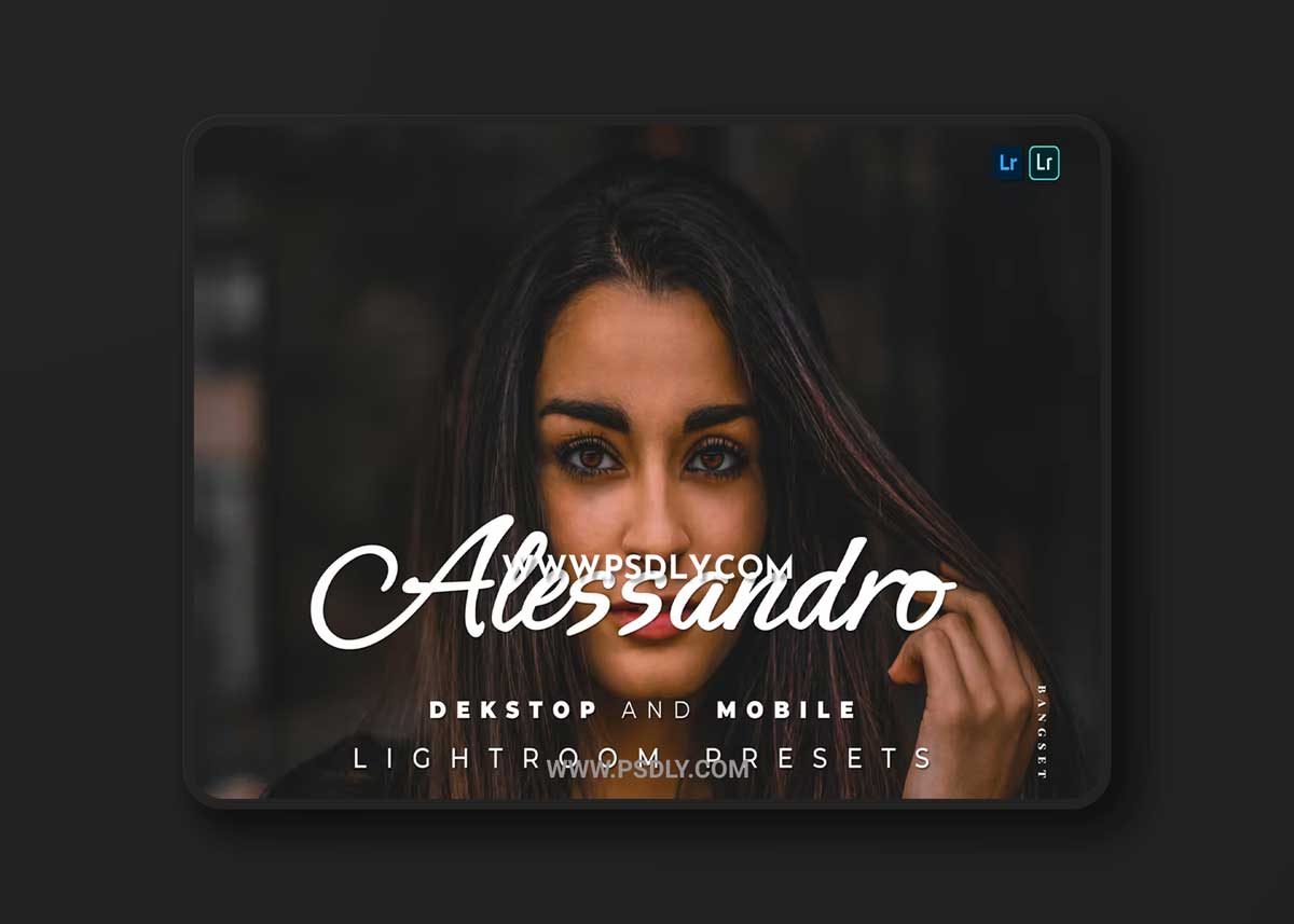 Alessandro Desktop and Mobile Lightroom Preset