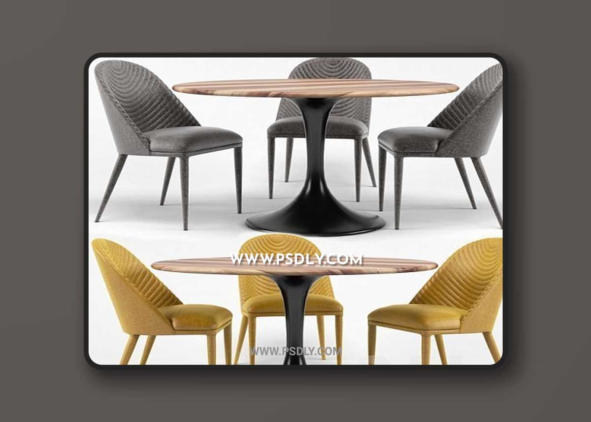 Amarelo Chair, Thor Dining Table