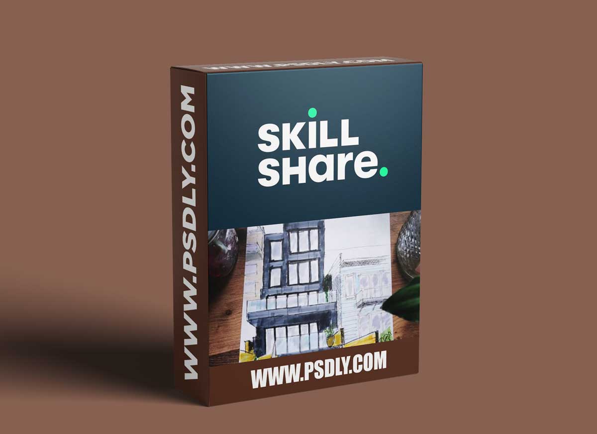 Architectural & Landscape sketching : Drawing from a reference image