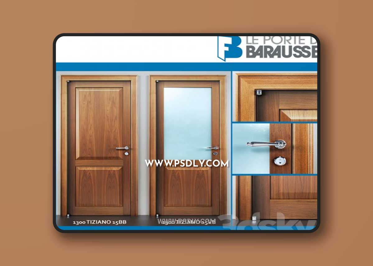 Barausse doors 3D Model