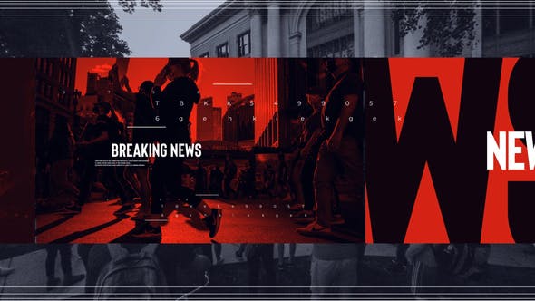 Videohive Breaking News Intro 34634085