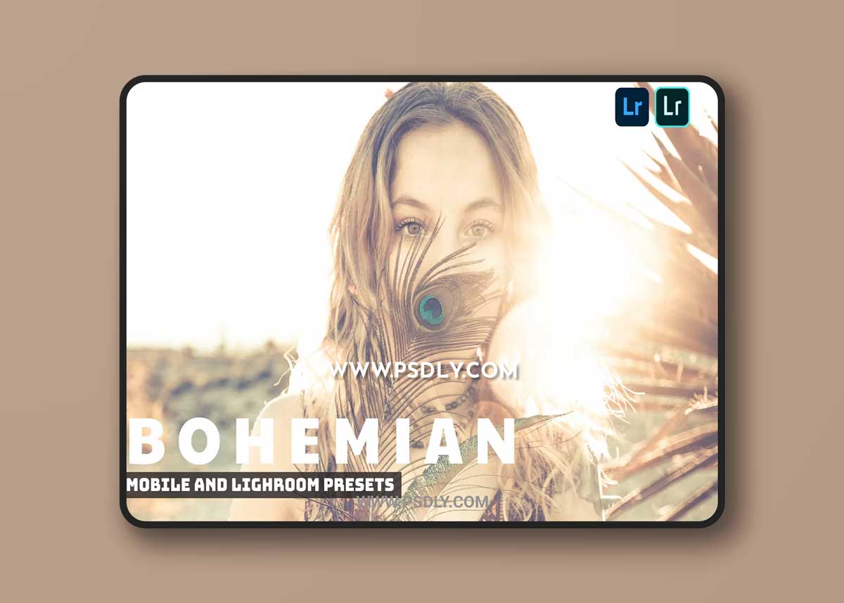 Bohemian Lightroom Presets Dekstop and Mobile