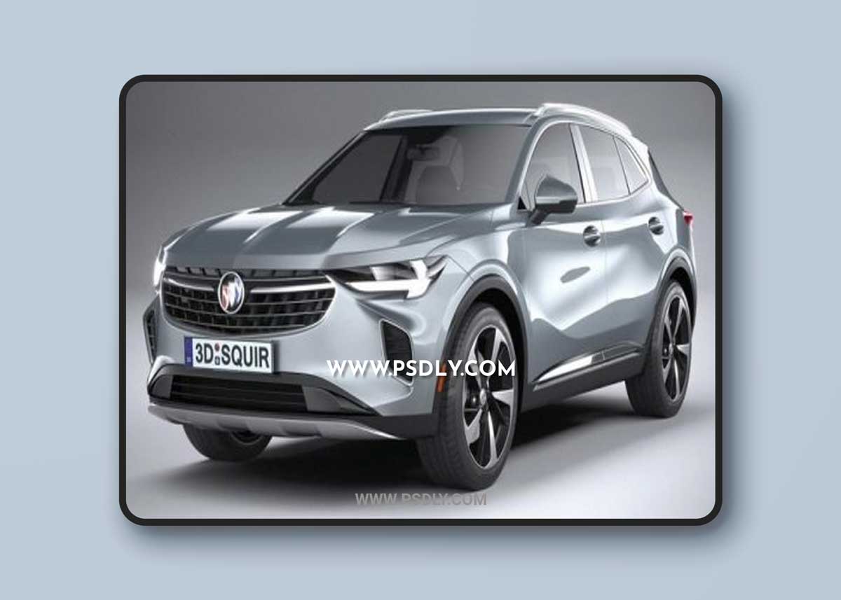 Buick Envision 2021 3D Model