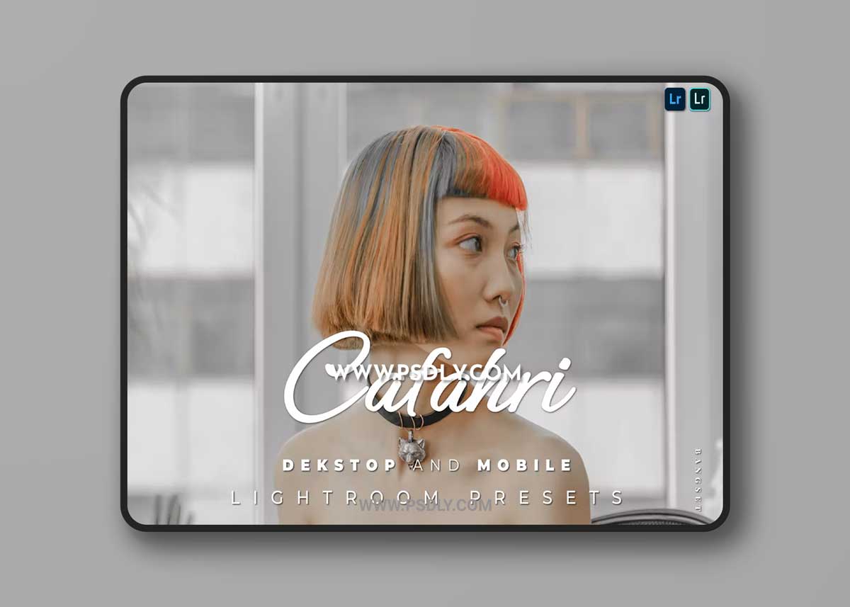 Cafahri Desktop and Mobile Lightroom Preset