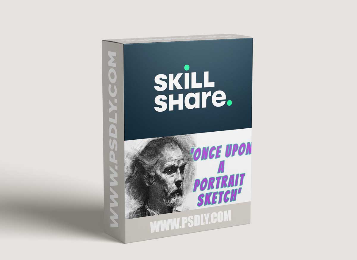 Charcoal Portrait Sketch Demonstration