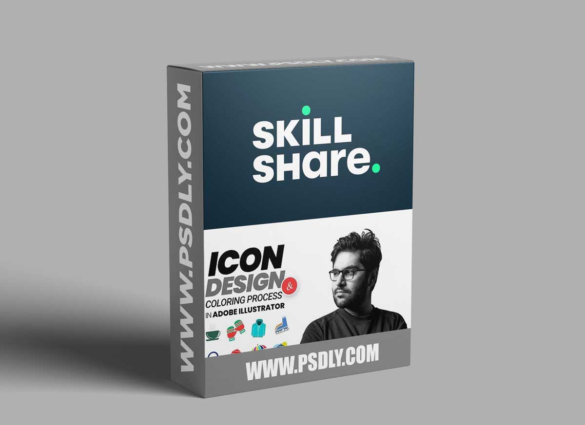 Coloring Process for Icon Design using Adobe Illustrator