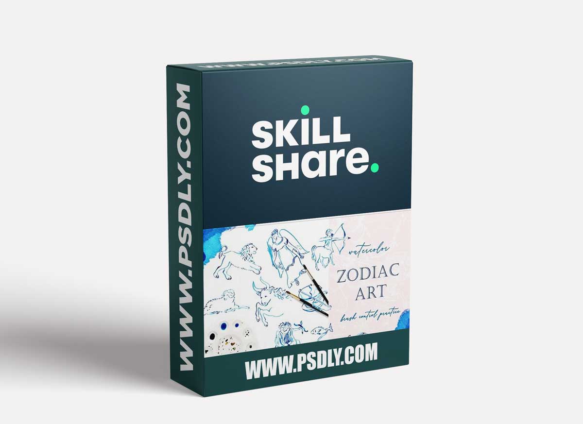 Create a Zodiac Art Collection - Brush Control Practice