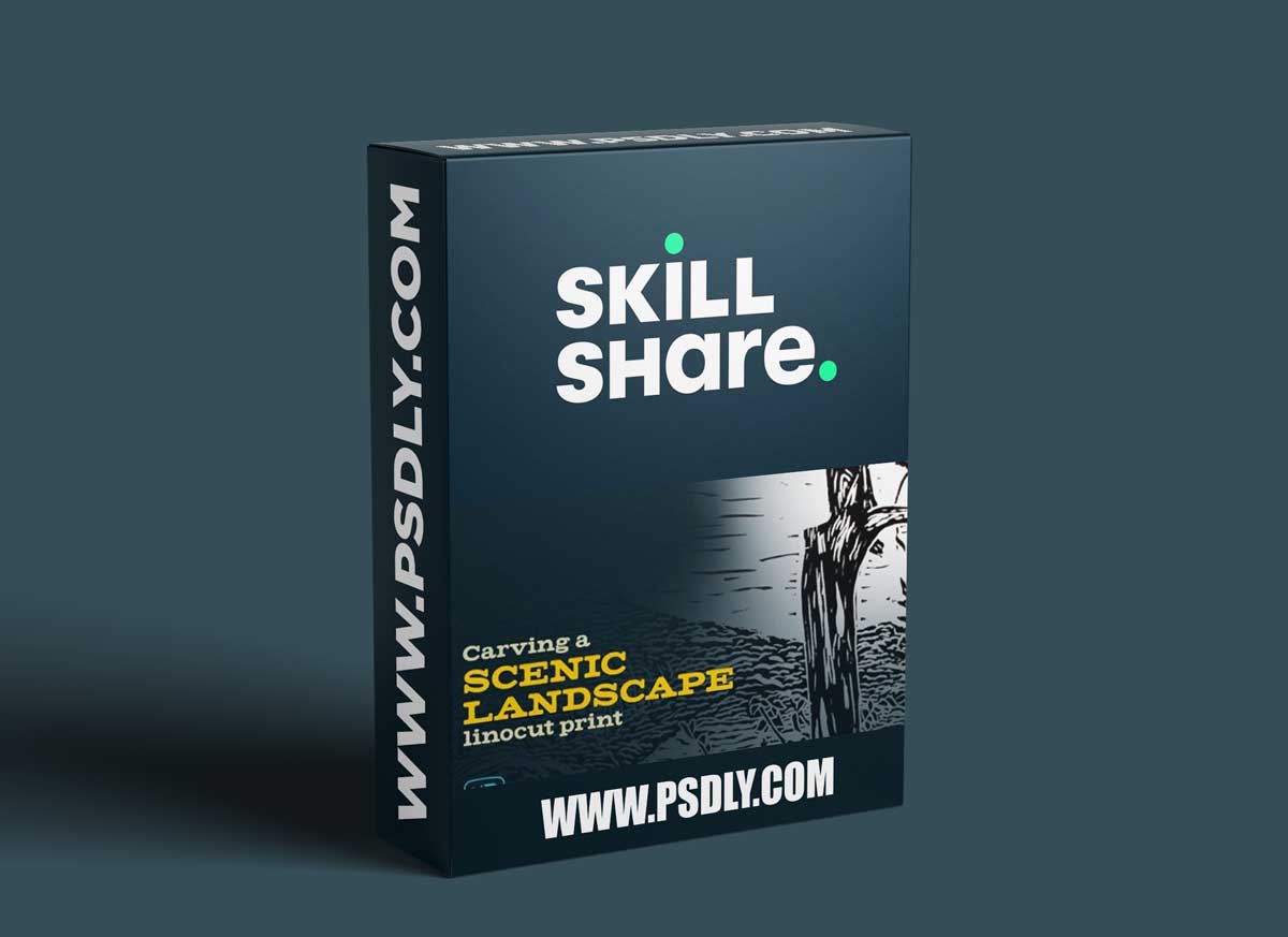 Creating a Scenic Landscape Linocut Print