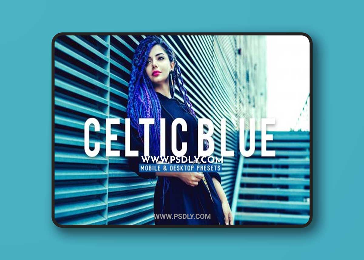 CreativeMarket - Celtic Blue Pro Lightroom Presets 6896640