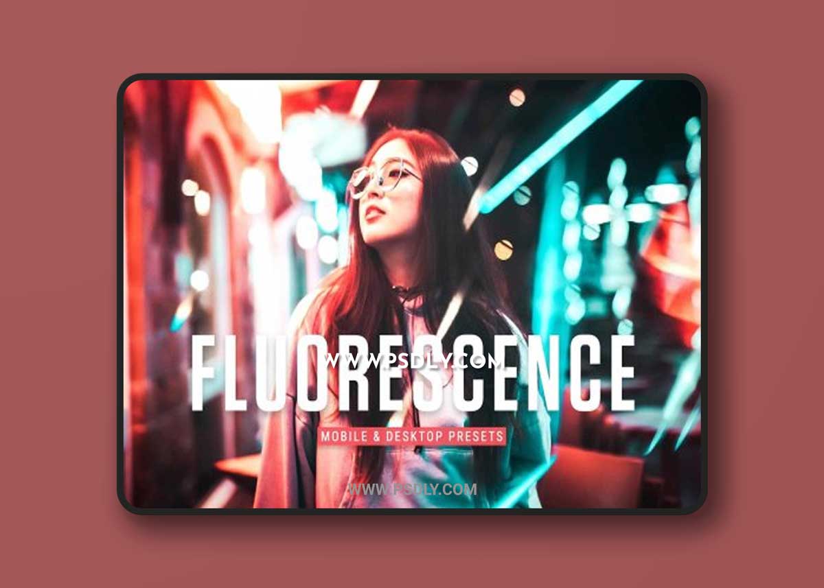 CreativeMarket - Fluorescence Pro Lightroom Presets 6898038