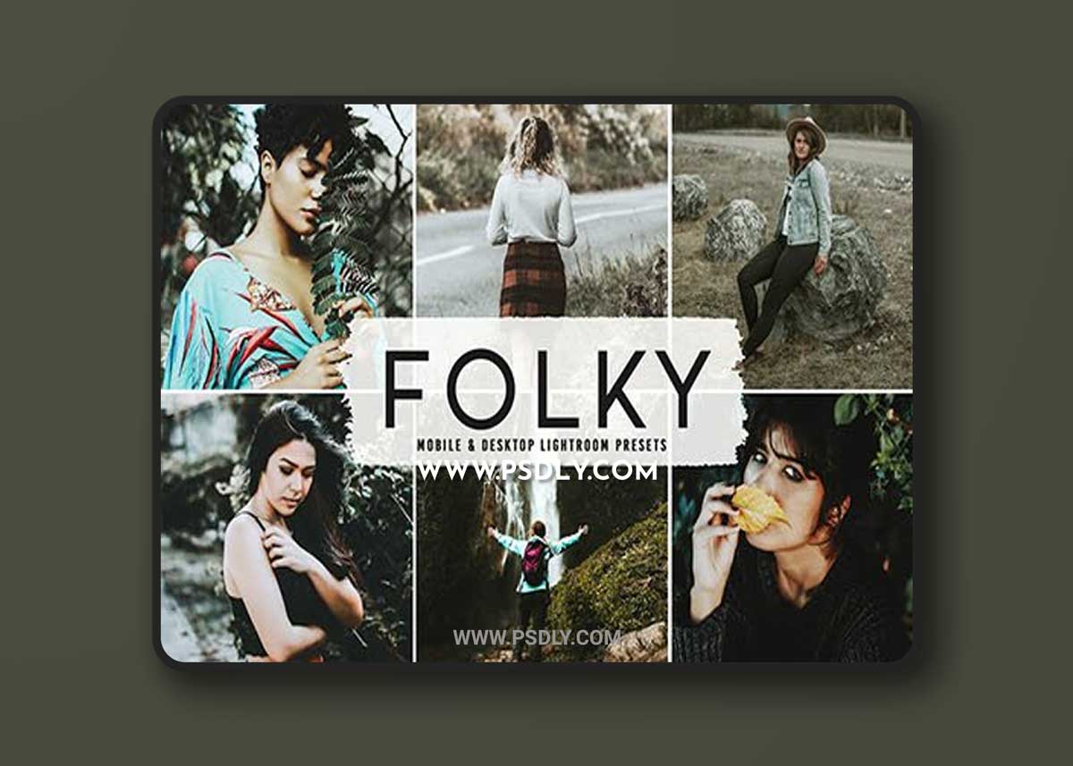 CreativeMarket - Folky Pro Lightroom Presets 6812615