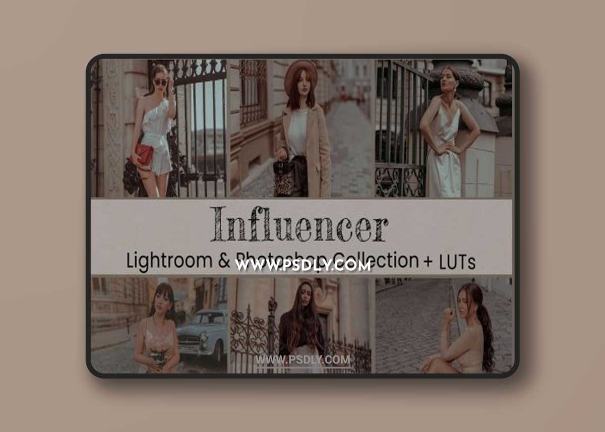 CreativeMarket - Influencer Photoshop Actions Filters 6855199