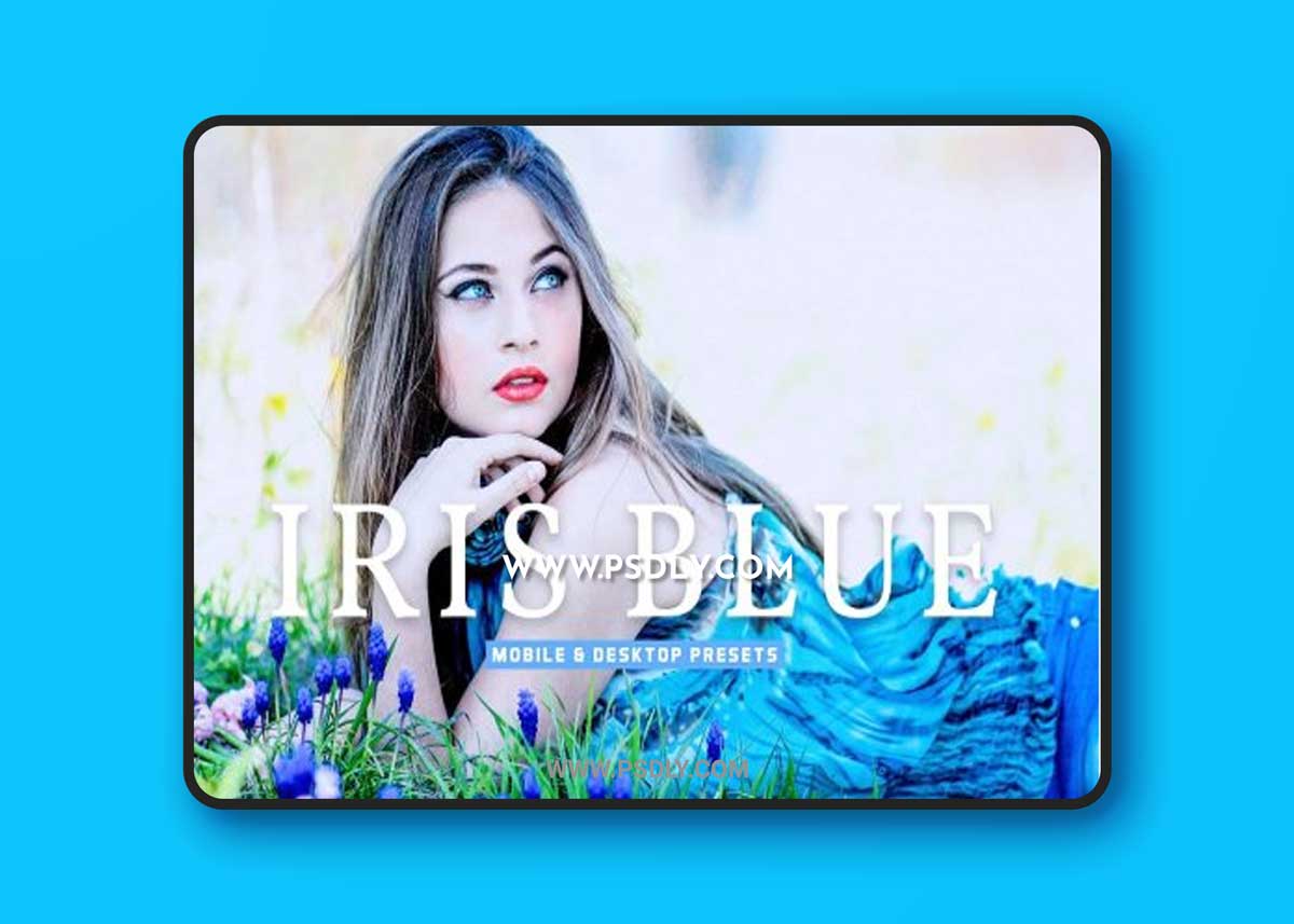 CreativeMarket - Iris Blue Pro Lightroom Presets 6898065