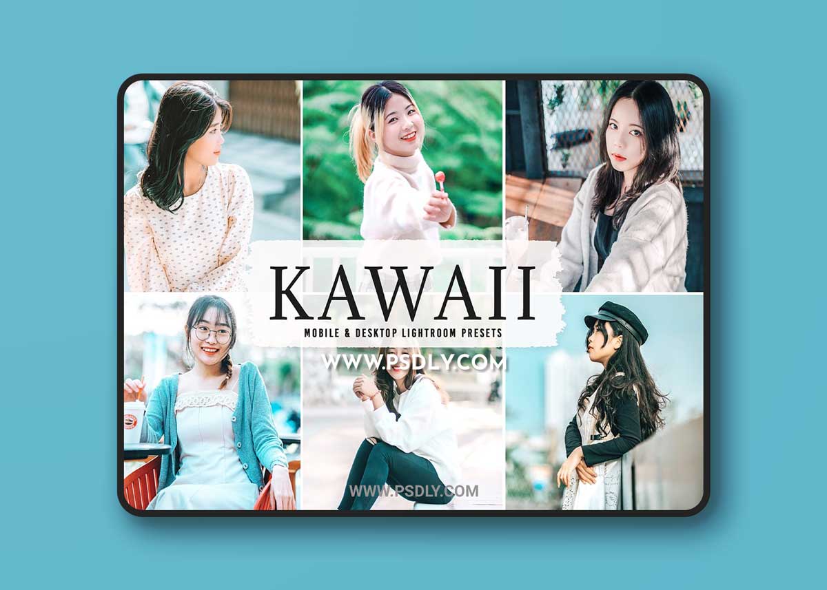 CreativeMarket - Kawaii Pro Lightroom Presets 6814124