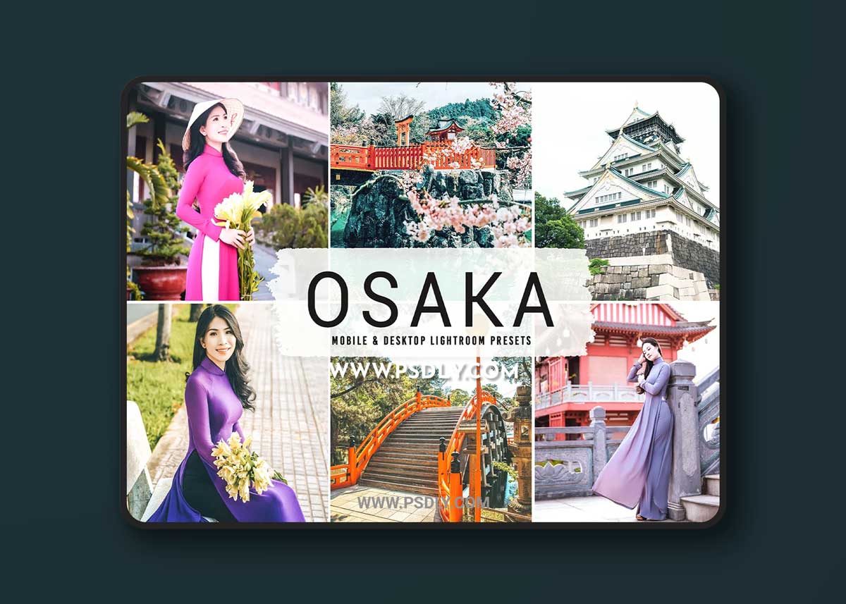 CreativeMarket - Osaka Pro Lightroom Presets 6814398